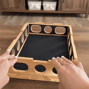 Whiskaro™ cat scratch box